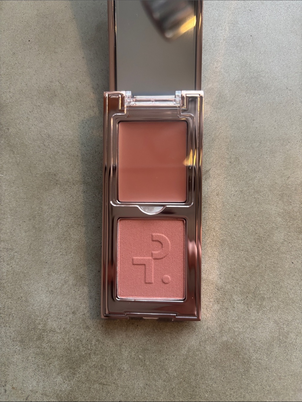 Patrick Ta Double-Take Cream and Powder Blush Duo in She’s Seductive: Mini